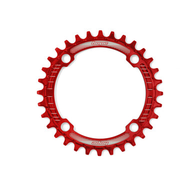 Plateau Mono HOPE RETAINER RING 12V SHIMANO 4 Trous 96 mm Rouge HOPE Probikeshop 0